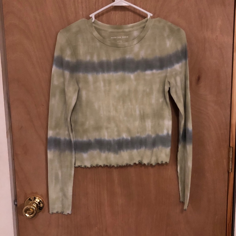 Women’s American Eagle Tie Dye Long Sleeve Top